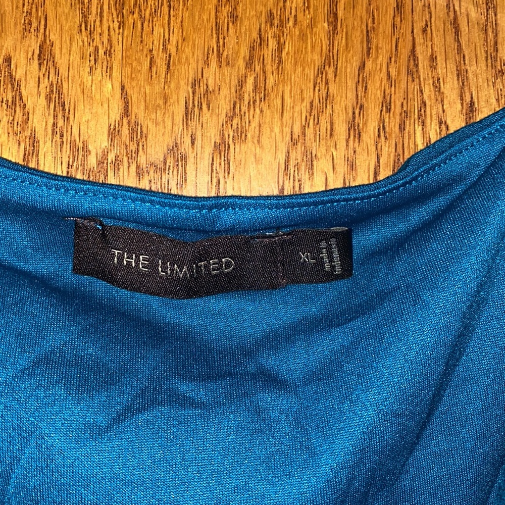Emerald green Limited XL stretchy ruched dress - Picture 3 of 4